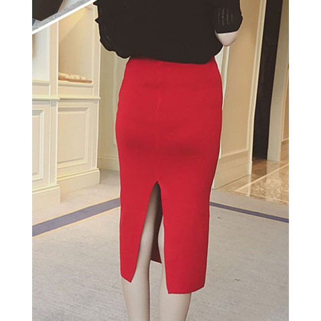 Chân Váy Ôm Dài Xẻ Tà Sau Cá Tính | BigBuy360 - bigbuy360.vn