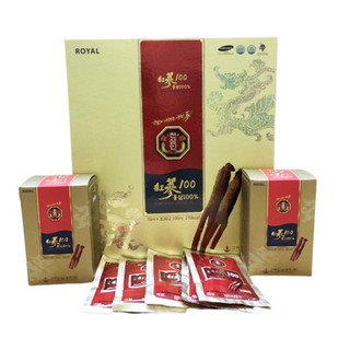 Nước hồng sâm bio hàn quốc nguyên chất 100%, hộp 30 gói