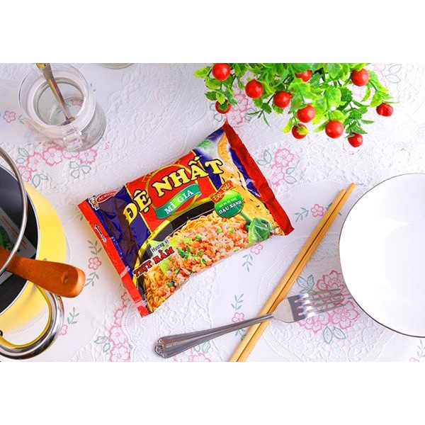 Lốc 5 gói mì Đệ Nhất thịt bằm gói 82g