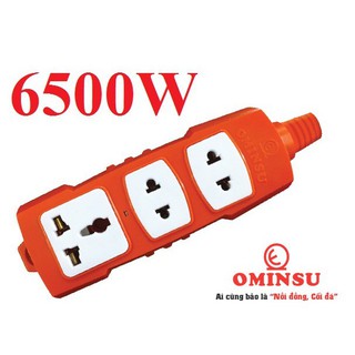 Mua Ổ cắm điện không dây chịu tải cao Ominsu 1 cửa đa năng 2 cửa đơn K6500C 6500w