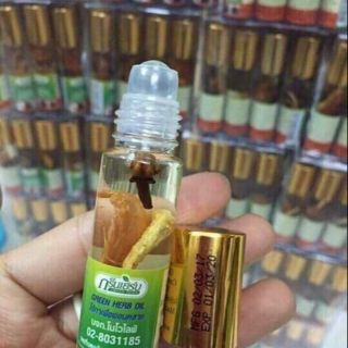 Dầu gió thảo dược cao cấp GREEN HERB OIL made in Thailand!