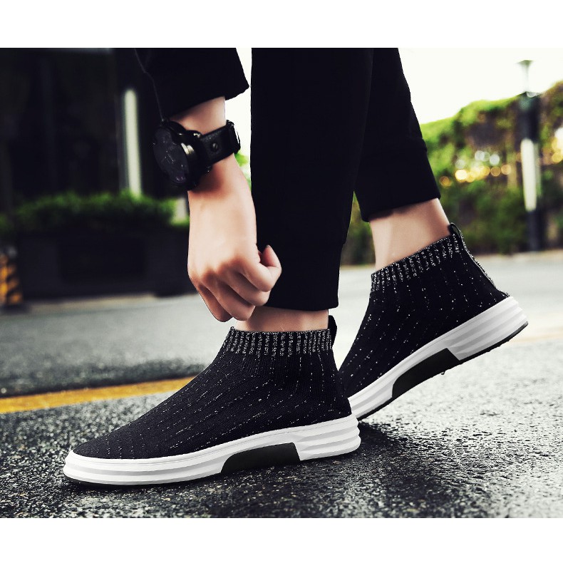 CASUAL SHOES - GIÀY THỂ THAO LƯỜI CAO CỔ - MÃ SP 8020 | BigBuy360 - bigbuy360.vn