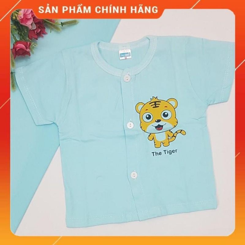 Áo Sơ Sinh Cộc Tay Cho Bé 3-10kg