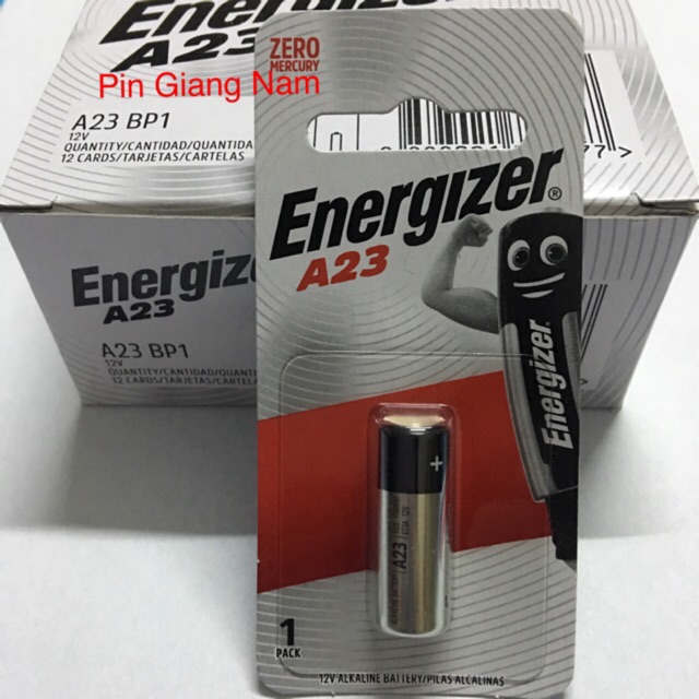 Pin A23 Energizer 12V vỉ 1 viên (pin cửa cuốn)