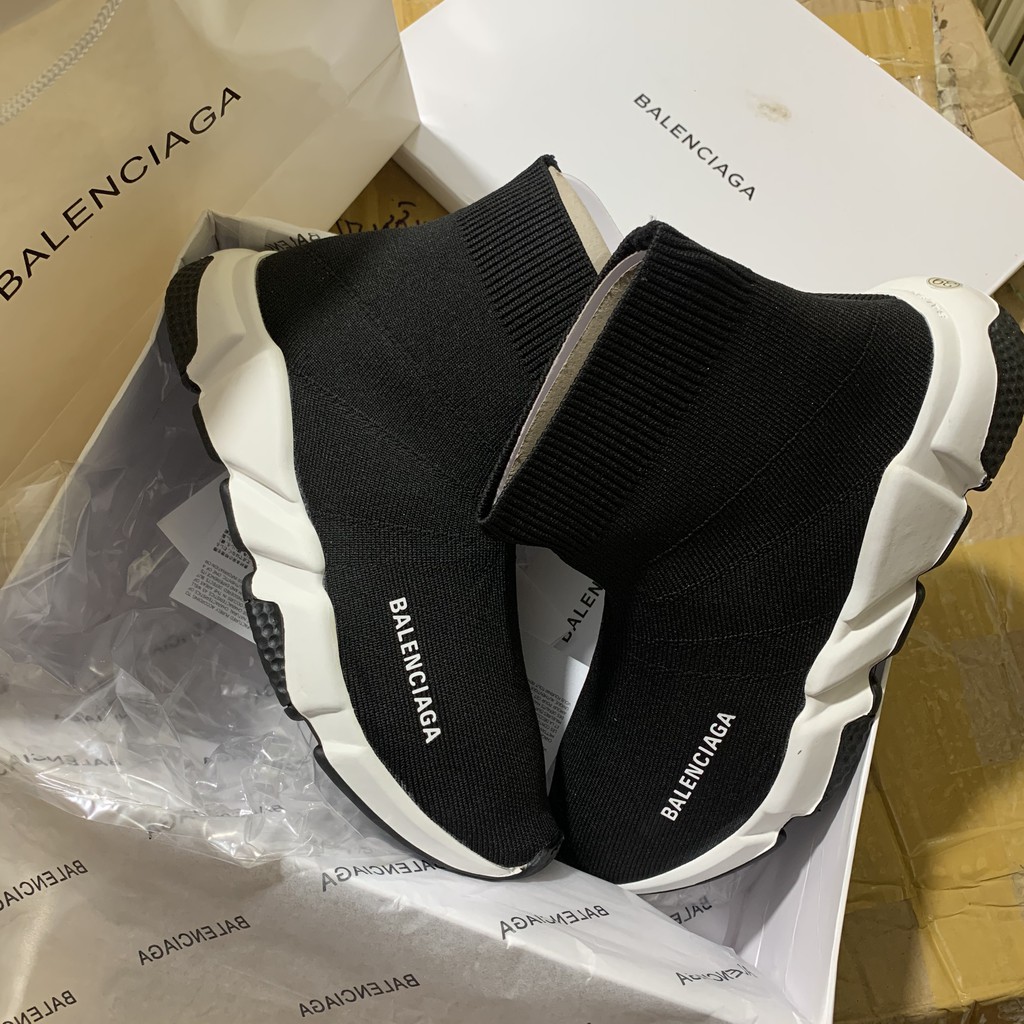 Giày thể thao Ba.len.cia.ga Speed Cổ Chun full box - Giày sneaker cao cấp đủ size | BigBuy360 - bigbuy360.vn