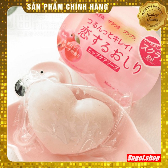 Xà phòng làm giảm thâm mông Trái đào Pelican soap