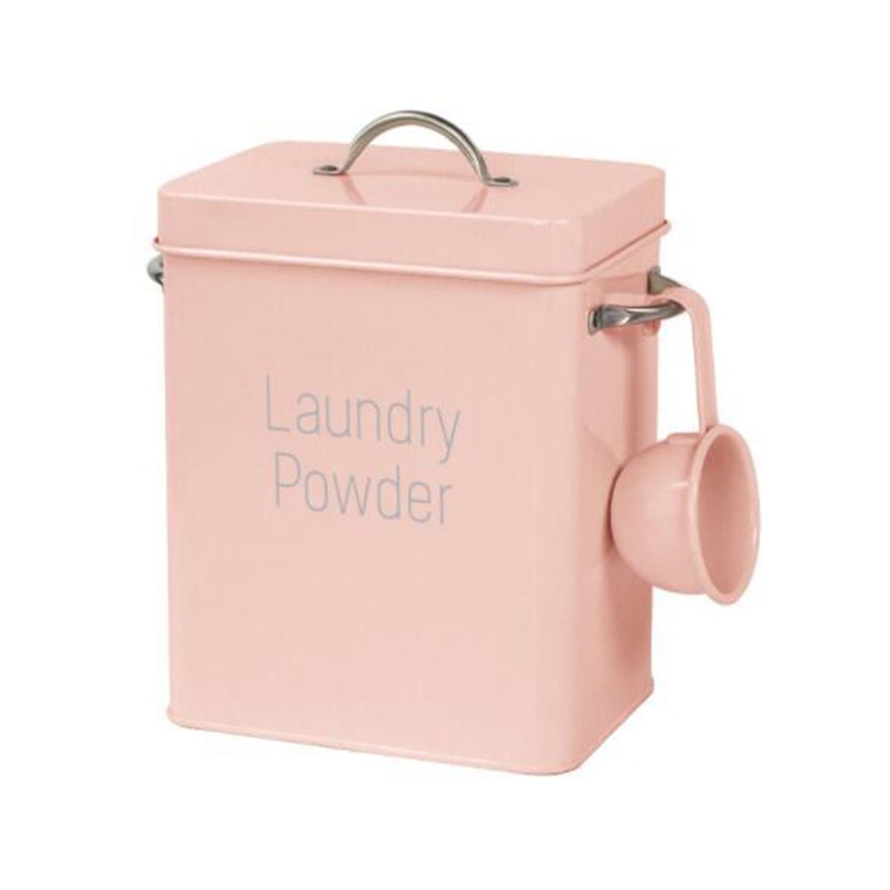 Hộp Đựng Bột Giặt Bằng Kim Loại Tiện Dụng