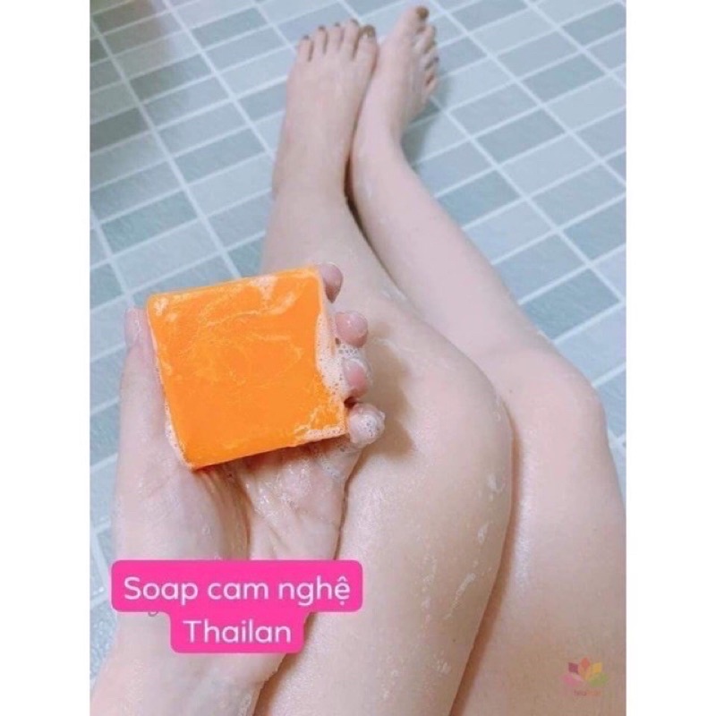 {CHUẨN THÁI}xà phòng cam nghệ SOAP