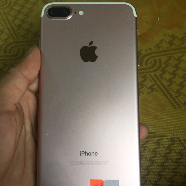 Điện thoại IPhone 7 Plus 32G Hồng, Quốc Tế Mỹ, Vân Tay Nhậy