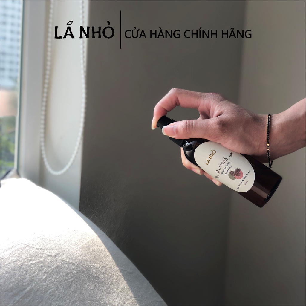 Xịt đa năng tinh dầu thiên nhiên Lá Nhỏ - Refresh