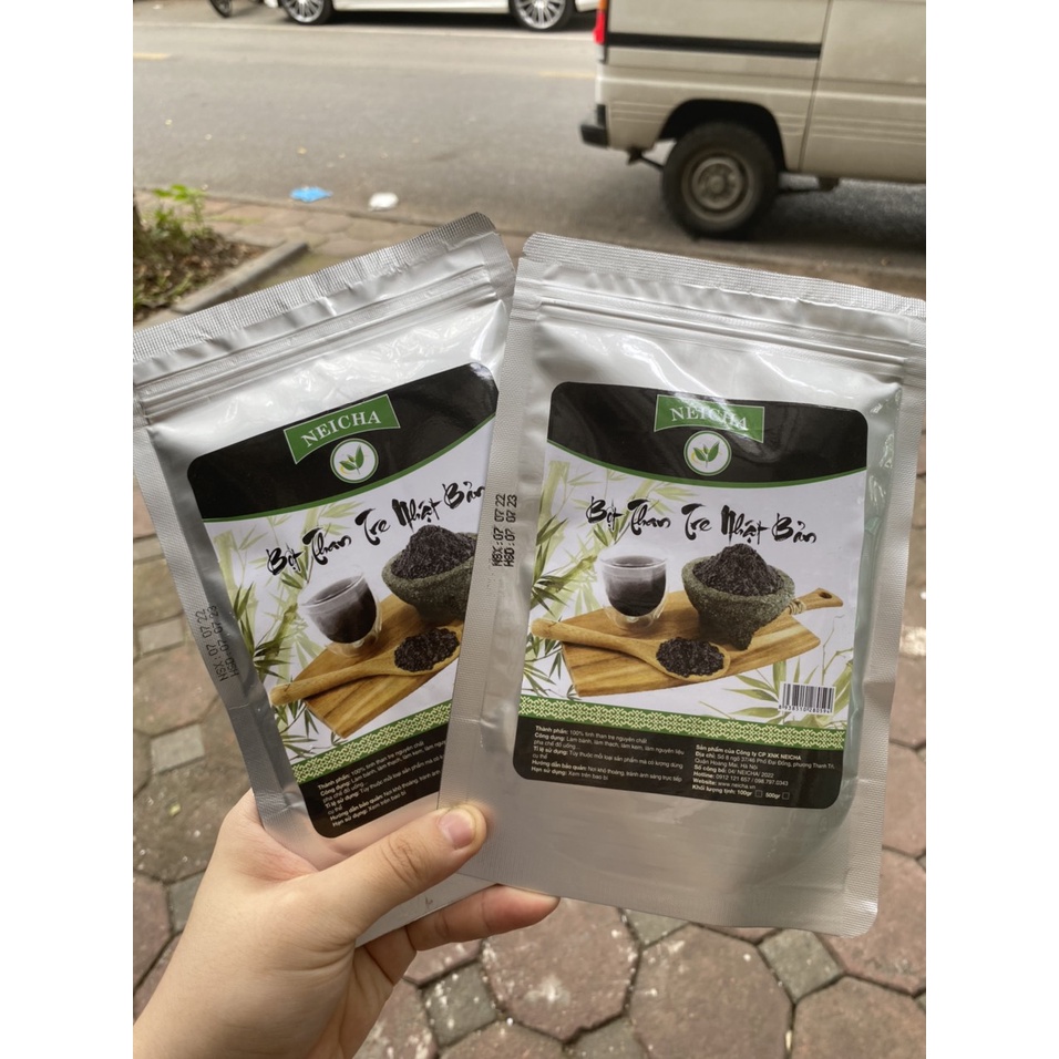 Bột Tinh Than Tre Nhật Bản Neicha 100gr