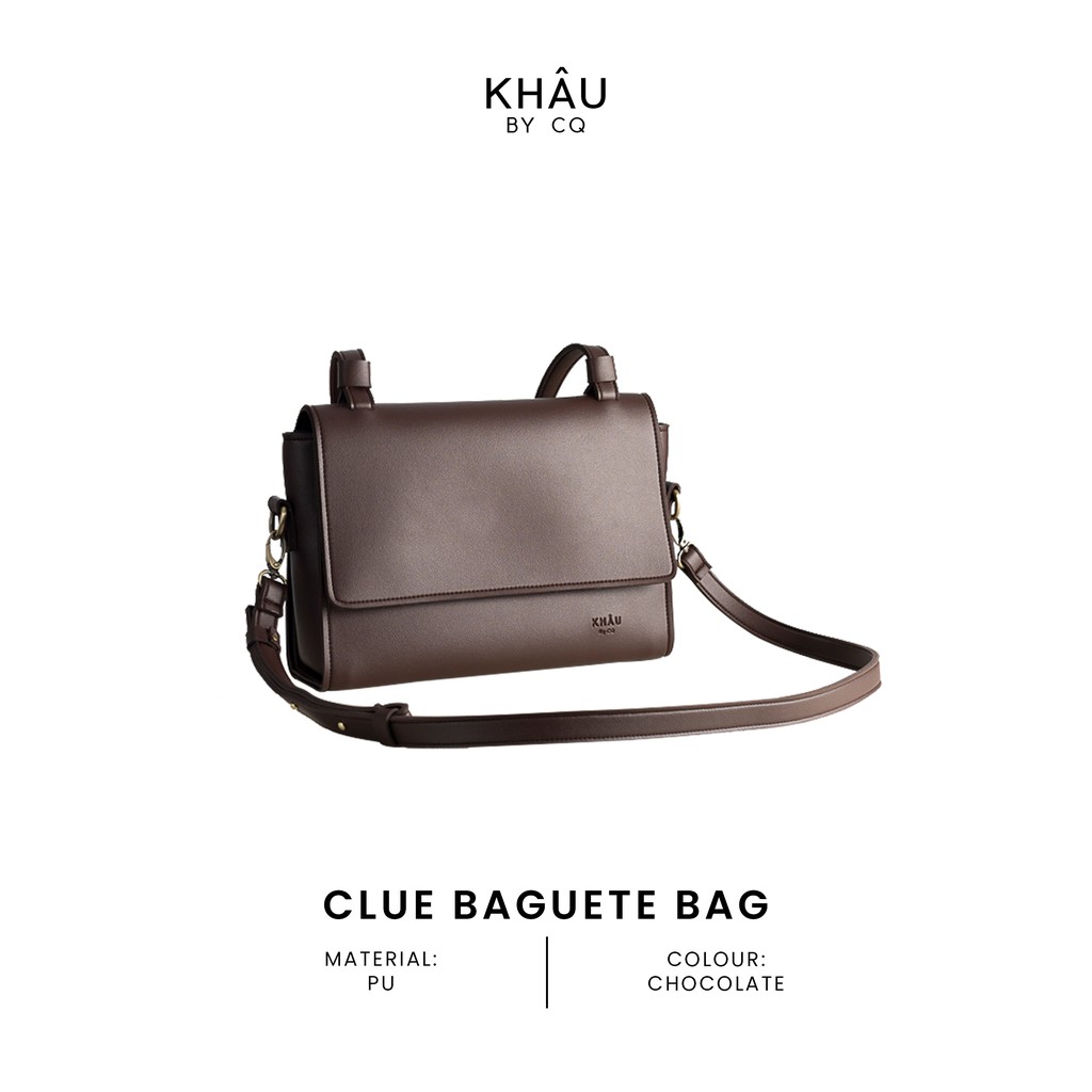 [Mã WABRWB24 giảm 30K đơn 99K] KHÂU BY CQ- Túi Clue Baguette | BigBuy360 - bigbuy360.vn