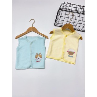 Áo gile cotton cho bé sơ sinh