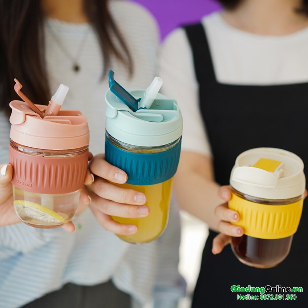 Cốc nước thủy tinh Lock&Lock Dual Glass Cup 500ml LLG699 | BigBuy360 - bigbuy360.vn