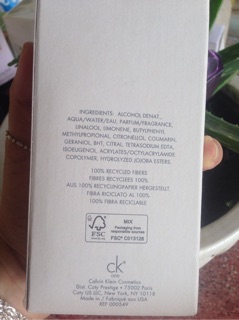 Nước hoa Ck one