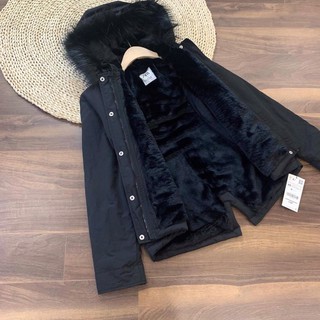 Áo parka dáng ngắn