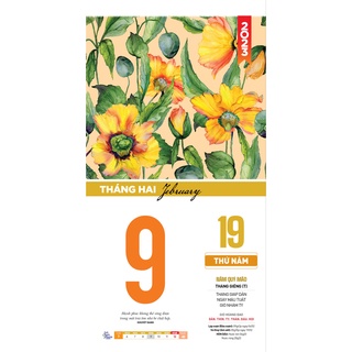 LỊCH BLOC SIÊU ĐẶC BIỆT PN02