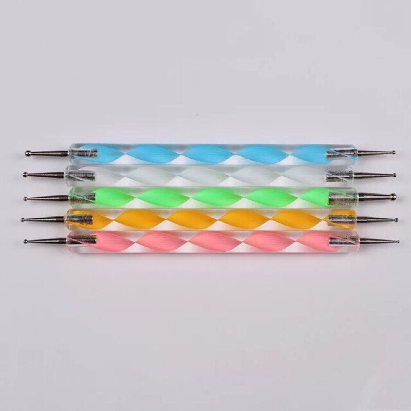 Set 5 bút chấm bi, cọ chấm bi vẽ móng, làm nail chuyên dụng