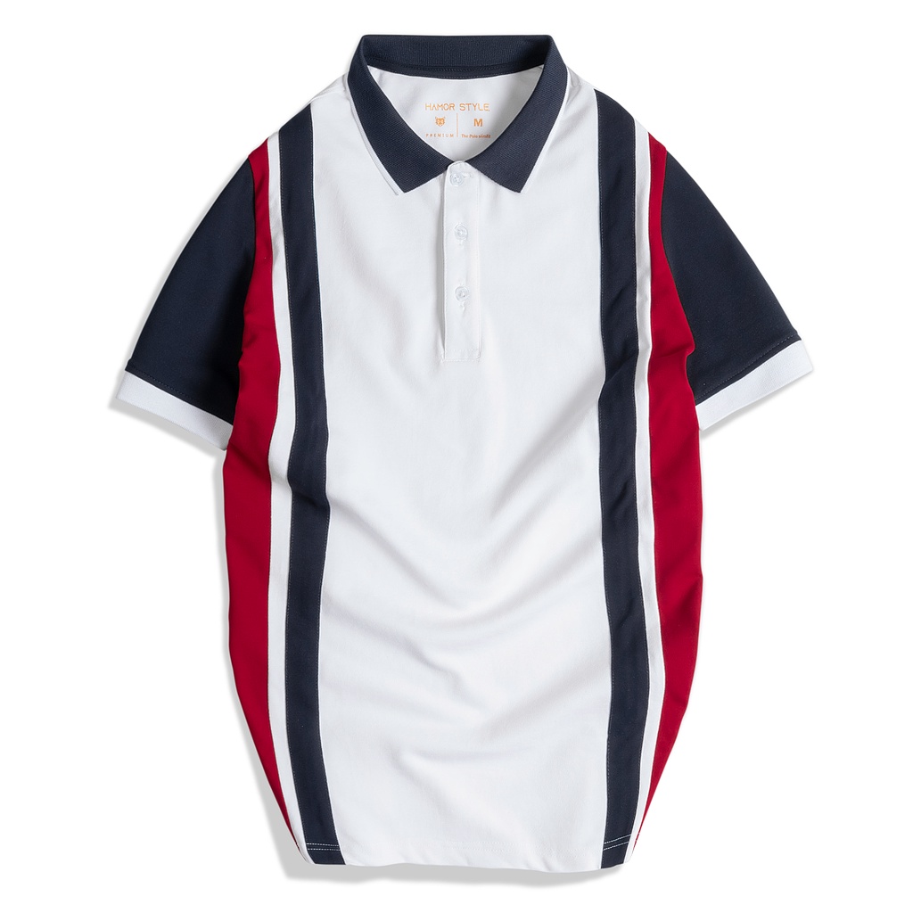 Áo thun Polo nam cổ bẻ ROY vải cá sấu Cotton 100% siêu mịn,siêu mát,chuẩn form,trẻ trung,sang trọng-HAMOR STYLE