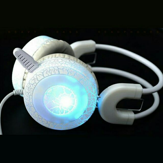 Tai nghe game thủ H5 LED 7 màu có mic thoại