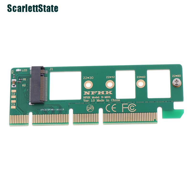 Thẻ Chuyển Đổi Nvme M.2 Ngff Ssd Sang Pci-E Pci Express 3.0 16x X4