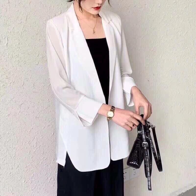 Áo Blazer nữ, vest khoác công sở 3 màu, thời trang công sở