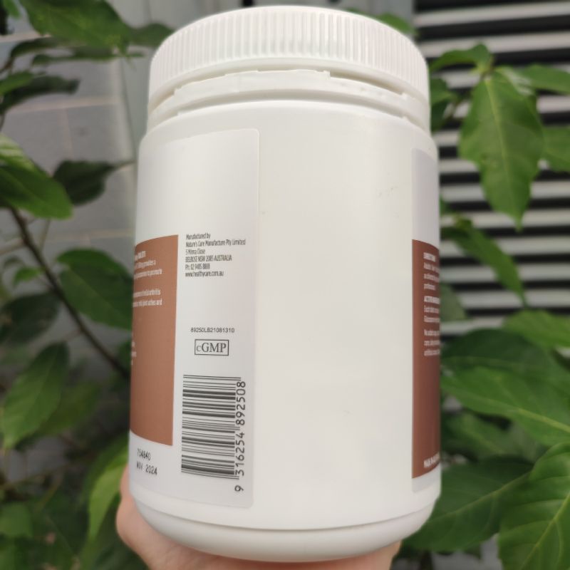 VIÊN UỐNG BỔ XƯƠNG KHỚP HEALTHY CARE GLUCOSAMINE HCL 1500MG 400 VIÊN