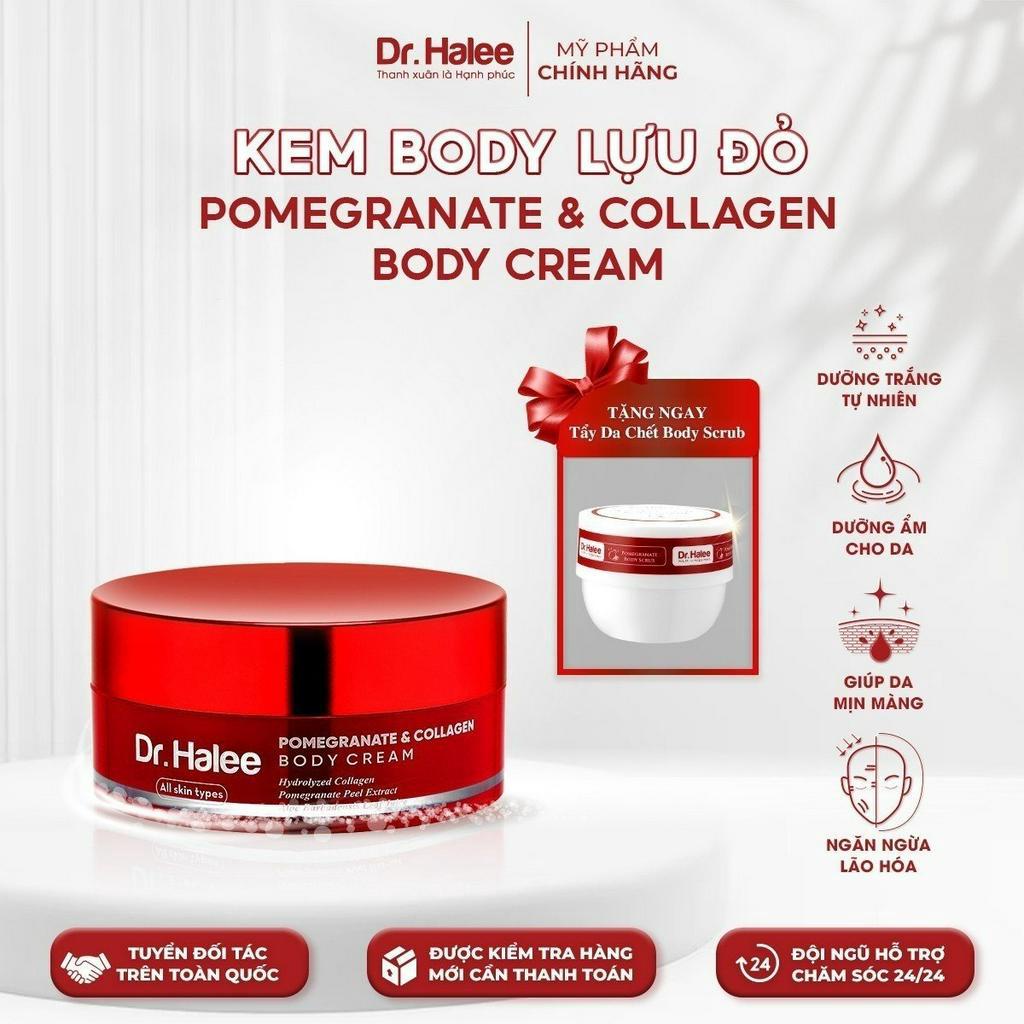 Kem Body Dr.Halee Trắng Da Dưỡng Ẩm - 140g
