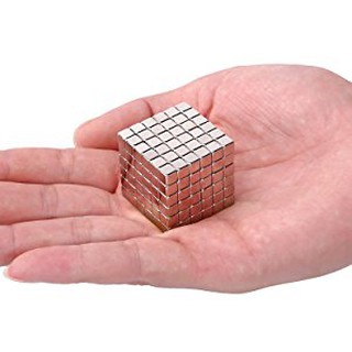 216 viên nam châm xếp hình buckyball vuông