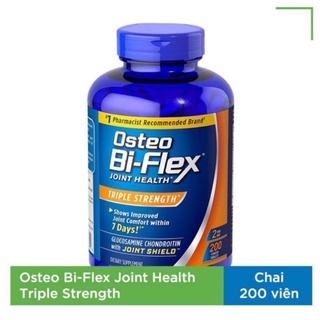 [Date 6/2025] Viên bổ khớp Osteo Bi-Flex Triple Strength Glucosamine Chondroitin 200 viên