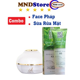 Combo Face Pháp và Sữa Rửa Mặt Acosmetics (Chính Hãng )