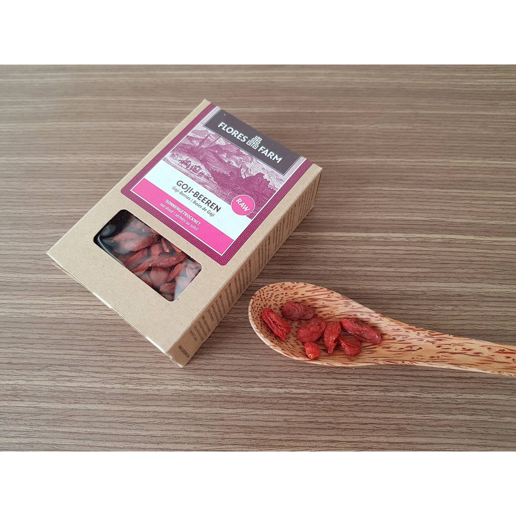 Hạt kỳ tử hữu cơ cao cấp Flores Farm - 100g