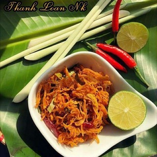 Gà khô lá chanh hảo hạng