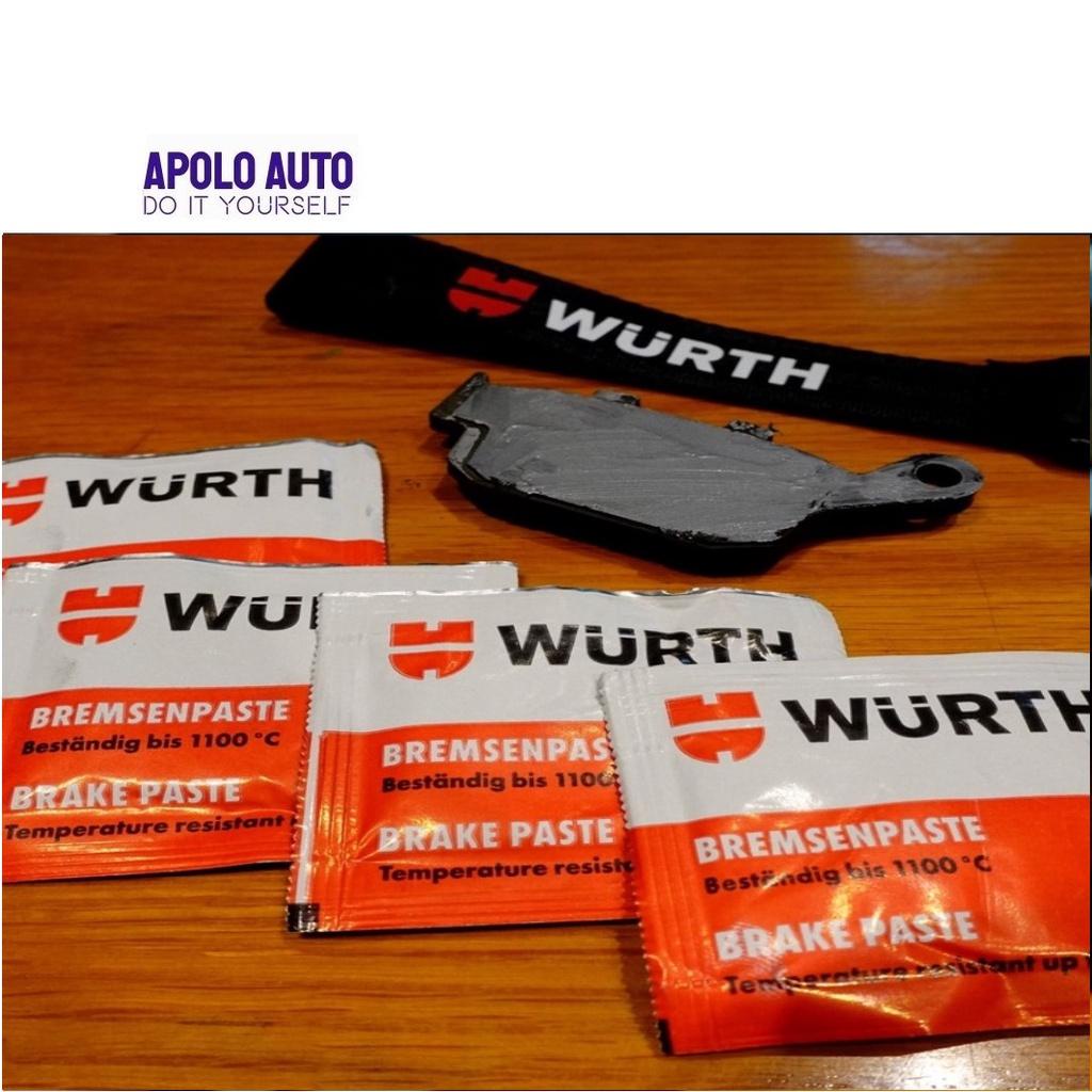 MỠ TRA MÁ PHANH CAO CẤP WURTH BRAKE PASTE 5.5G
