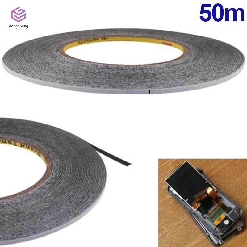Cuộn băng keo 2 mặt 50M 3MM cho màn hình điện thoại