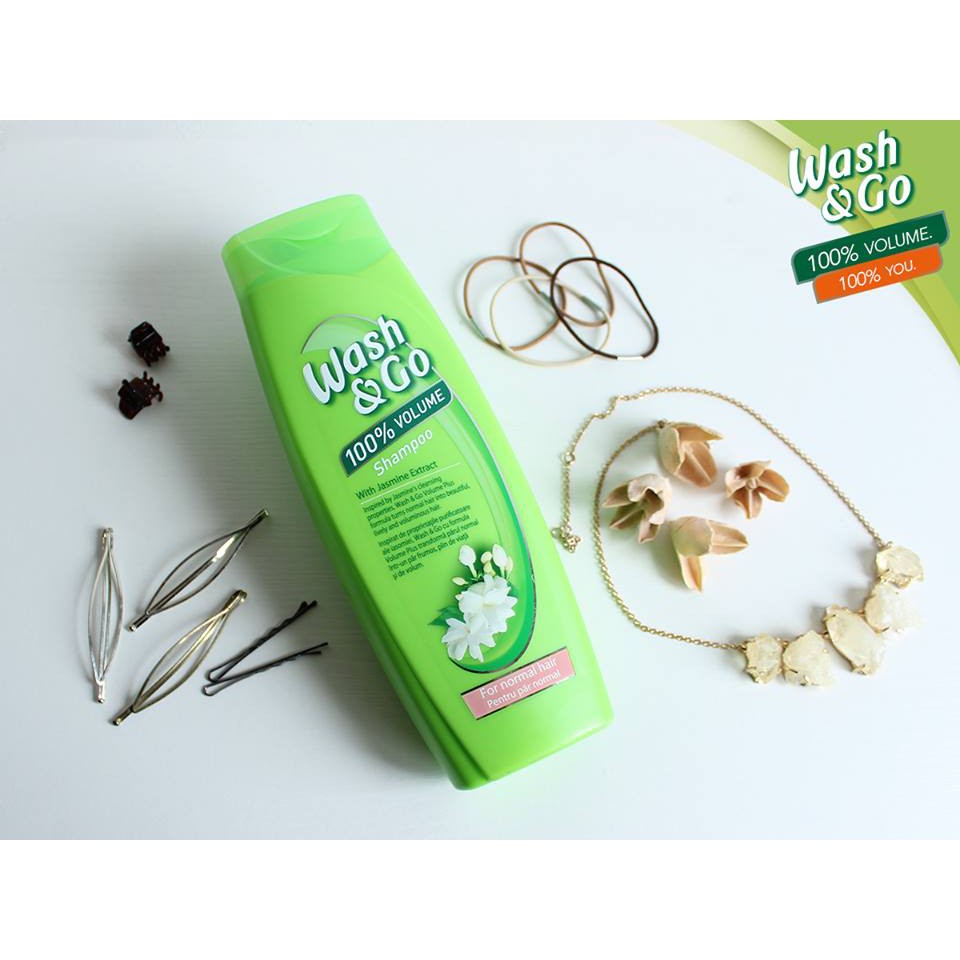 DẦU GỘI WASH&GO- Tinh chất hoa Nhài