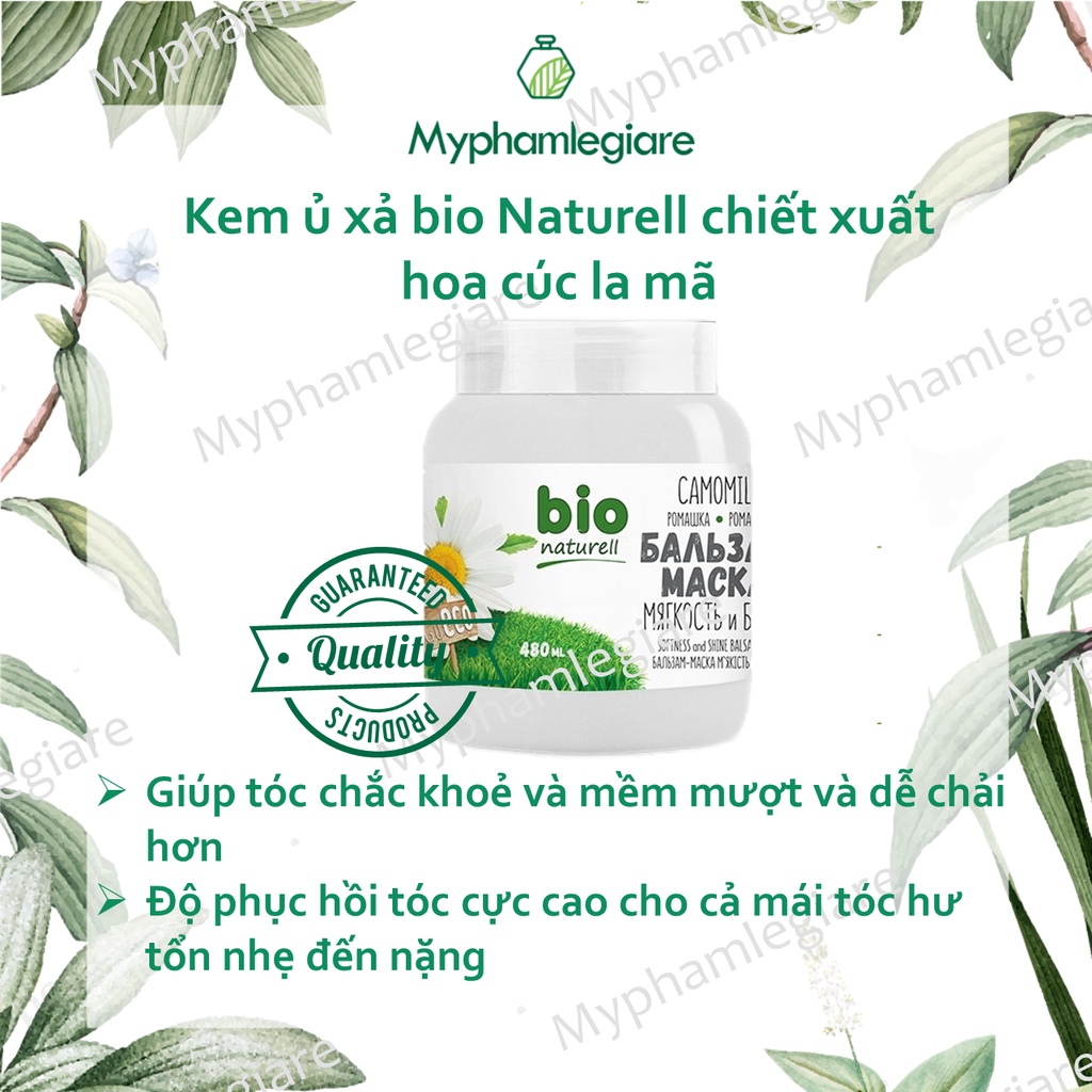 Ủ TÓC BIO NATURELL HOA CÚC