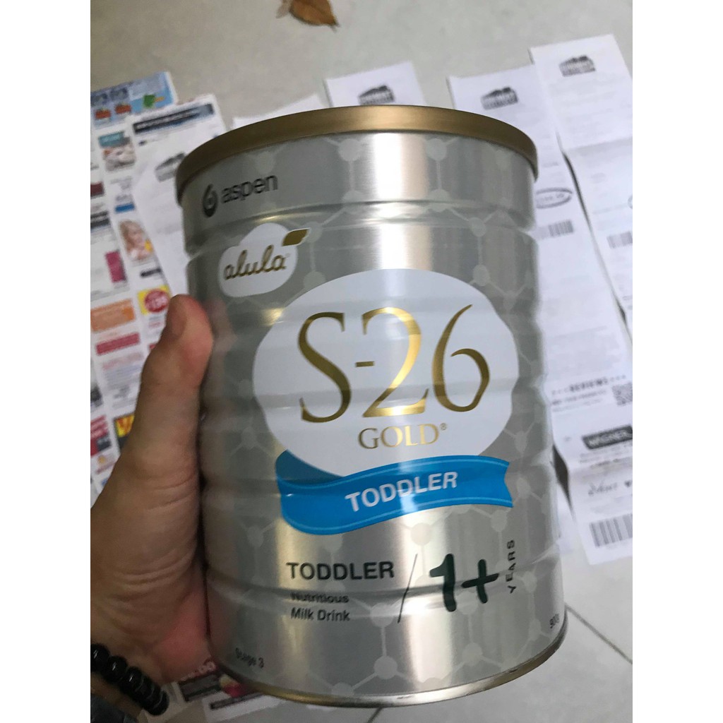 {Hàng air - mẫu mới} Sữa bột S26 Gold Toddled số 3 (900g)