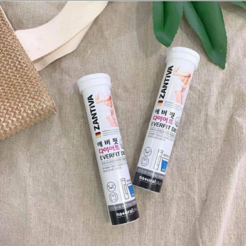 Viên sủi giảm cân Hàn Quốc Zantiva Everfit 20 viên