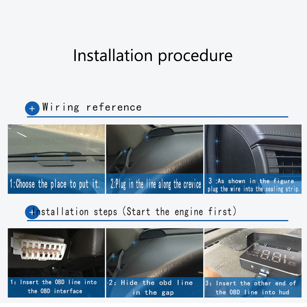 Hệ thống cảnh báo vượt quá tốc độ OBD2 OBDII cho xe hơi