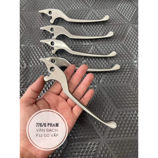 Tay thắng wave/ Future / fuled inox304 đặc nguyên khối