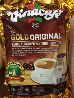 Cà phê Vina Gold Original loại 24 gói nhỏ