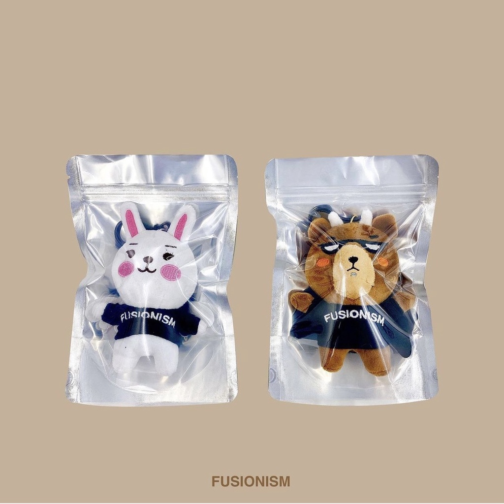 Móc Khoá - Keychain Gấu Bông YIYI YAYA - Kích thước 12x12cm nhỏ gọn xinh xắn