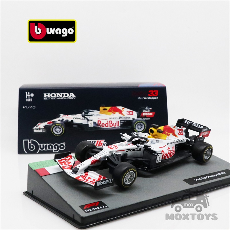BBURAGO Xe Đua Honda F1 2021 Redbull RB16B No33 Max Tỉ Lệ 1:43