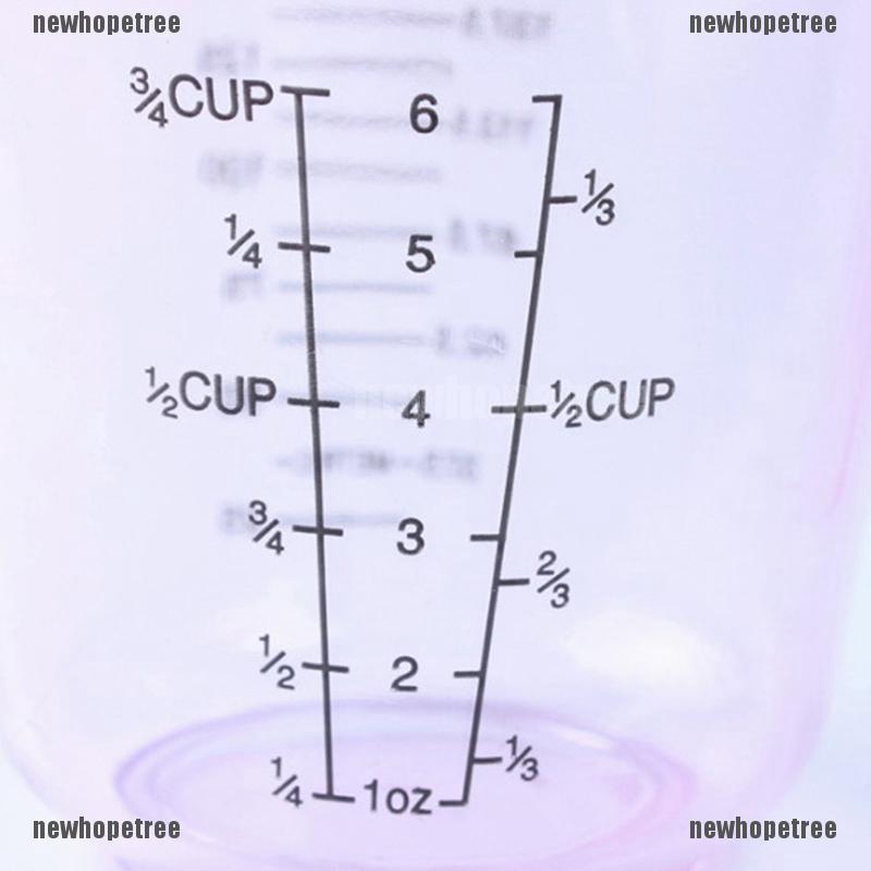 Cốc đong dung dịch chất liệu nhựa trong suốt dung tích 150ml