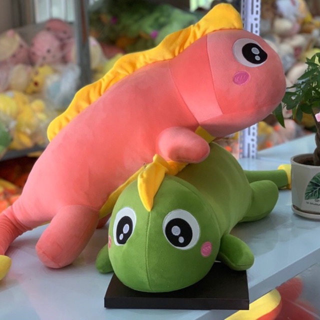 Gấu Bông Khủng Long Đuôi Tim Size 50cm ❤️Xưởng Gấu Hoa Bình❤️