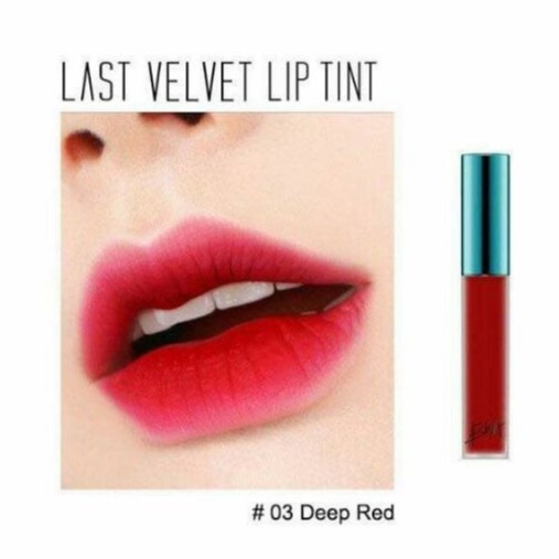 SON KEM BBIA LAST VELVET LIP TINT 03- ĐỎ LẠNH