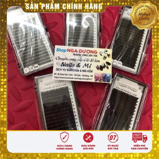 Mi khay color tip silk lash C0,10