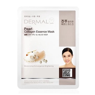 Mặt nạ Dermal dưỡng da tinh chất ngọc trai và collagen hàn quốc 23g