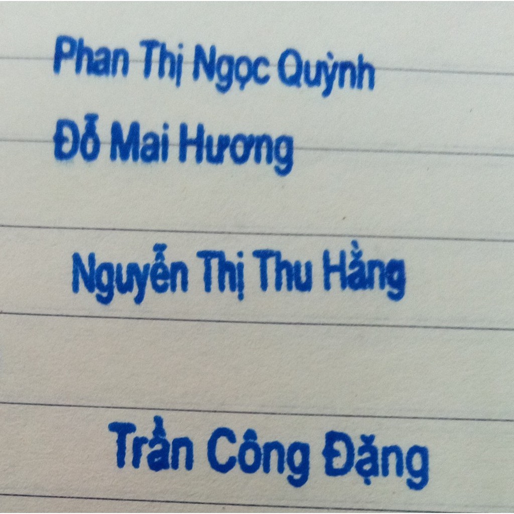 Dấu Trodat Printy 4910 Dấu Tên 1 Dòng Ngắn